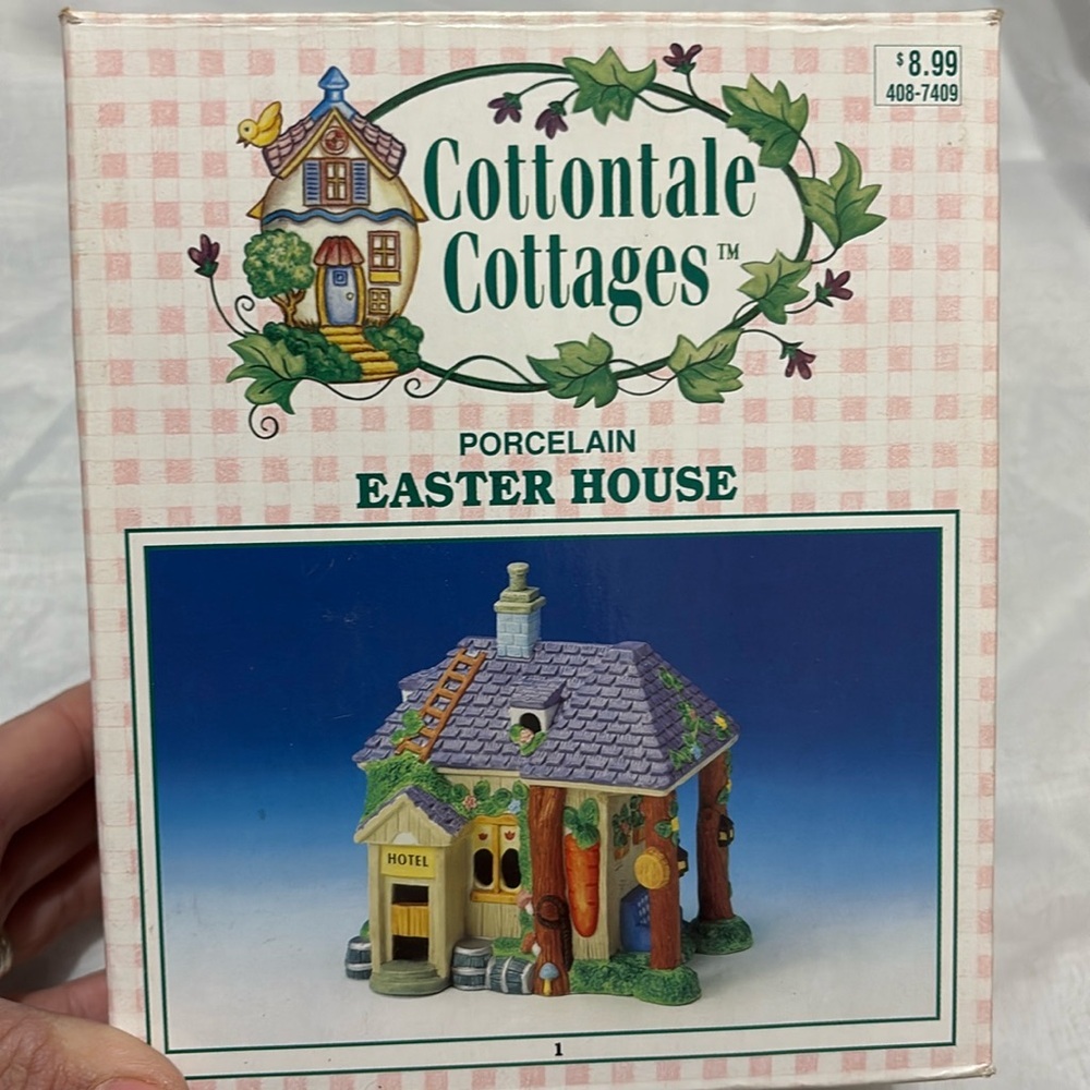 Cottontale Cottages Porcelain Easter House with box